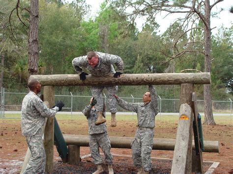 Obstacle Course At Camp Blanding Obstacle Course Confidence Course