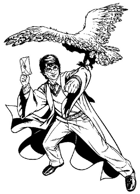 Coloriage Harry Potter #69503 (Films) – Dessin à colorier – Coloriages