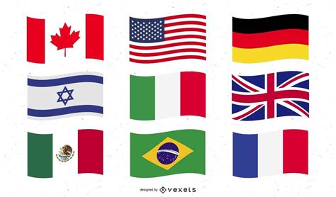World National Flag Vectors Vector Download