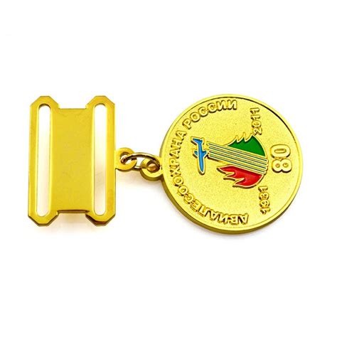 Custom Honor Medal Pins Metal Gold Medal Badge Pin Medals
