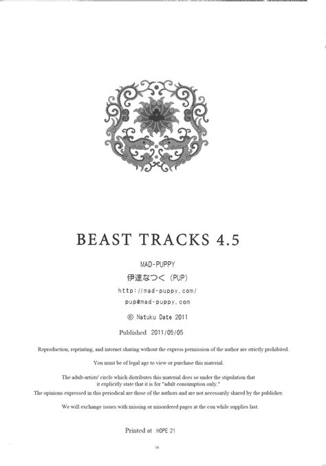 Mad Puppy Date Natsuku Beast Tracks 45 Kr Myreadingmanga