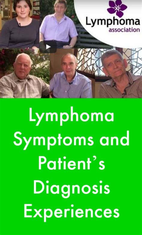 Lymphoma Symptoms And Patients Diagnosis Experiences Lymphoma Cancer