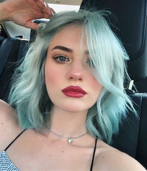 Pin By Elle Hemm On Kennedy Claire Walsh Short Dyed Hair Blue Hair