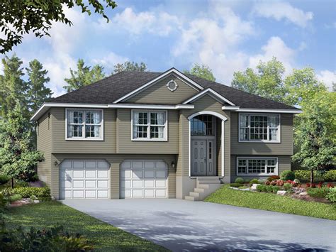 Georgetown Floor Plan: Split-Level Custom Home - Wayne ...