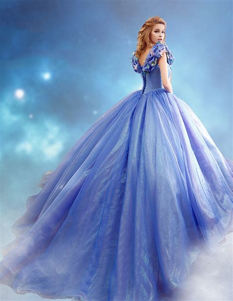 2015 Movie Dress Cinderella Adult Costume Prom Dress Prom Dresses Formal Dresses