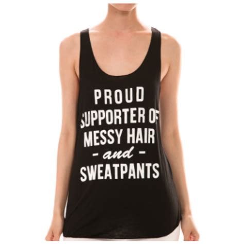 Proud Supporter Racerback Tank 16 Free Shipping Clothes Messy