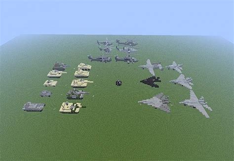 Military Vehicles Minecraft Project