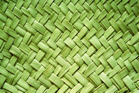 Green Woven Straw Texture Picture Free Photograph Photos Public Domain