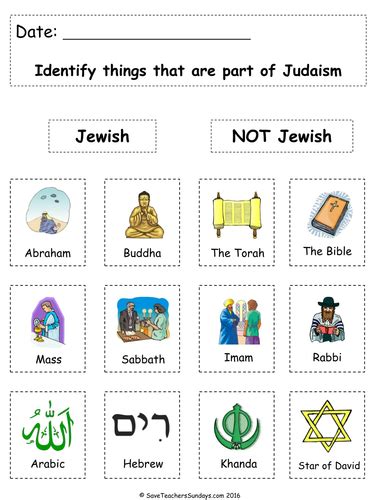 Ks1 Judaism Lesson Plan Powerpoint And Worksheets Teaching Resources