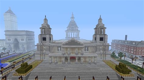 Stpauls Cathedral London Landmark Minecraft Map