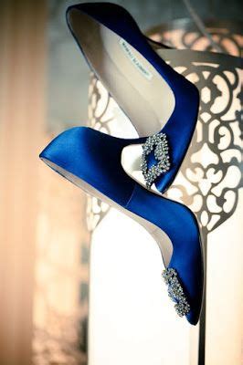 Zapatos De Novia Azules Manolo Blahnik Wedding Shoes Manolo Blahnik