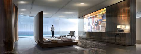 To create a synergy amongst the bedroom elements, the lighting should also be made from natural elements like wood or iron. Iron Man's House - Bedroom The magic of movie making is ...