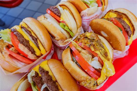 In N Out Ranked One Of The Healthiest Cheeseburgers In America