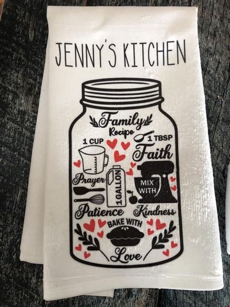 Maybe you would like to learn more about one of these? Personalized Kitchen Towel, Kitchen Towels, Kitchen Gifts ...