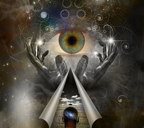 God Eye Stock Illustration Illustration Of Cosmic Heavenly