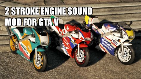 Best Two Stroke Engine Sound For Motorcycle Gta5