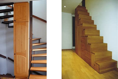 Treppenschrank