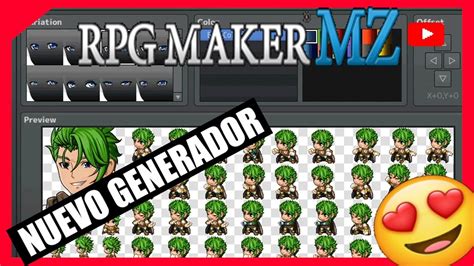 🔵 Rpg Maker Mz Plugins Y Generador De Personajes Youtube