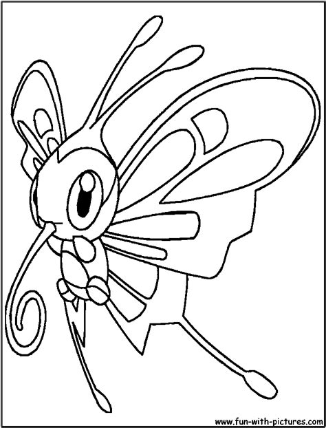 Beautifly Coloring Page Pokemon Coloring Pages Tribal Pokemon