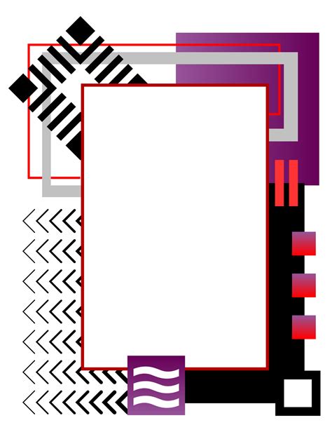 moldura moderna png com fundo transparente. 12587711 PNG