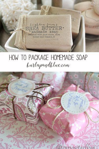 Packaging soap before it is fully cured promotes dos due to the moisture not being able to evaporate. how to package homemade soap | Handmade soap packaging ...
