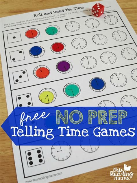 Telling Time Games 2nd Grade