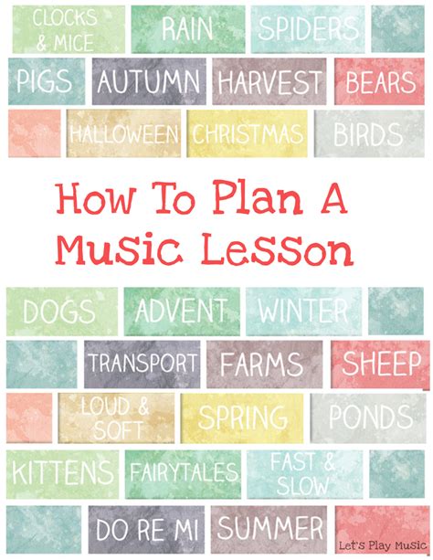 How To Plan A Music Lesson My 6 Tips Lets Play Music