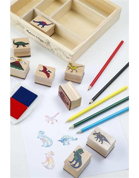 Melissa And Doug Wooden Stamp Sets Clementine Boutique