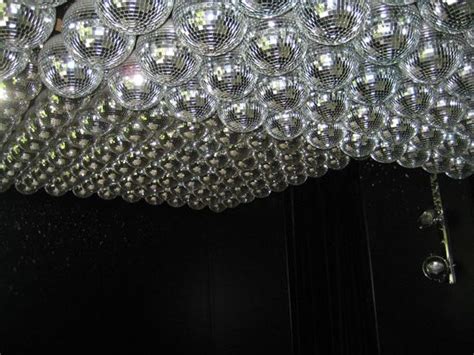 Close Up Of Paris Hotel Disco Ceiling Oh Yes Mirror Ball Disco