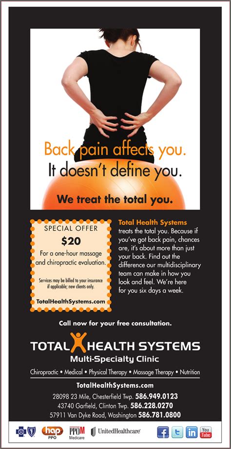 Massage Special Offer Macomb County Chiropractors Physical Therapy Massage Therapy Medical