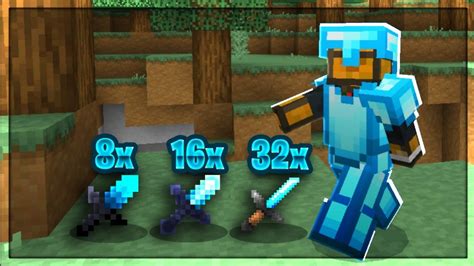 Best Pvp Texture Packs For Mcpejava 119 8x 16x 32x Youtube