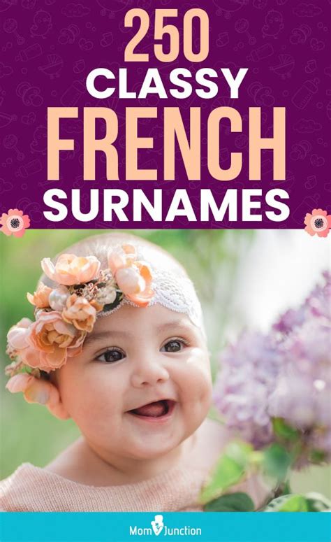 250 Traditional And Classy French Last Names Or Surnames Hipster Baby