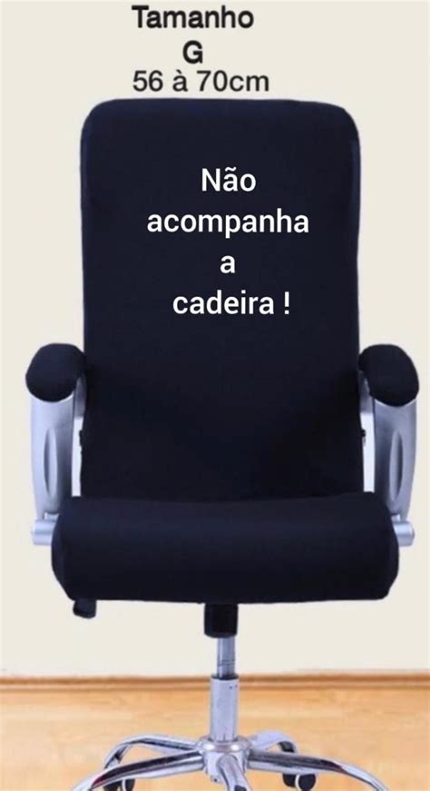 Capa De Cadeira Escritório Executiva Alta Qualidade Oferta