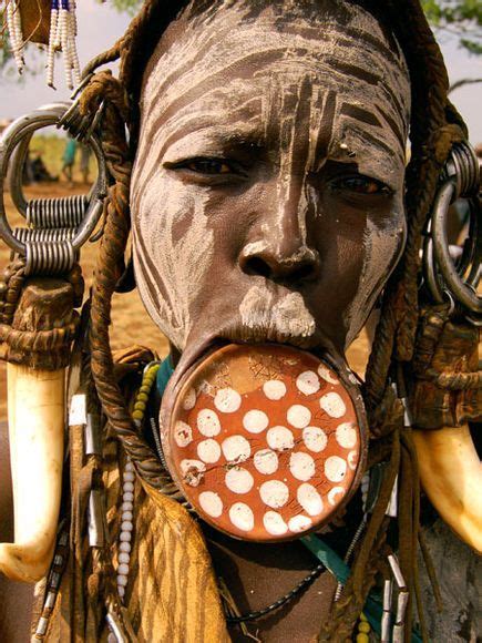 Mursi Woman Ethiopia Scarification Tribal Rituals People Of The World