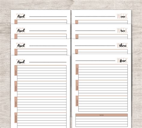 2021 Planner Daily Weekly Monthly Planner Printable Etsy España