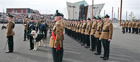 Presentation Of Colours To The Royal Irish Regiment Royal Irish