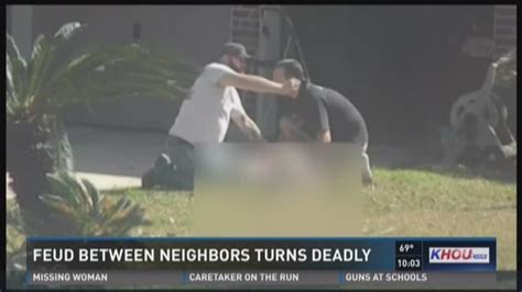 Feud Between Neighbors Turns Deadly