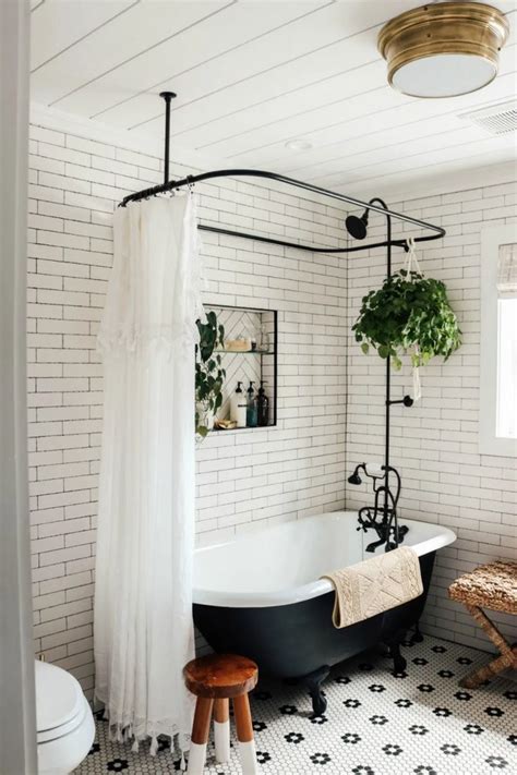 Master Bathroom Reveal with Claw Foot Tub - Nesting With Grace in 2020