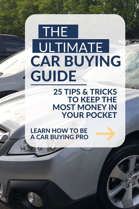 The Ultimate Car Buying Guide Car Buying Guide Car Buying Good Used