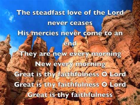 Let us cleanse our hearts as we begin to worship. Maranatha singers The steadfast love of the Lord - YouTube
