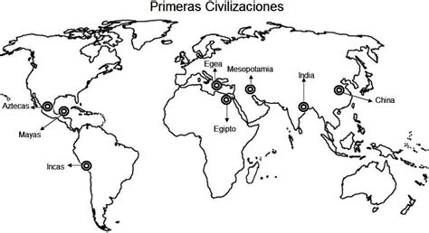 Compartir 87 Imagen Planisferio De Civilizaciones Antiguas Con Nombre