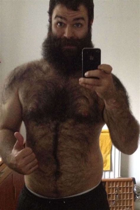 Very Hairy Bear Beards Men Woof Barbudo Homens Masculino