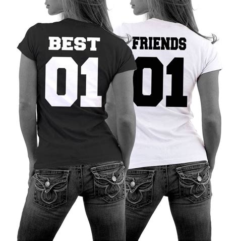 Best 01 Friends 01 Beste Freundin Shirts Beste Freunde T Shirt Freunde T Shirt Beste Freundin