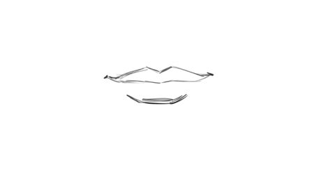 Smiling Lips Drawing Easy