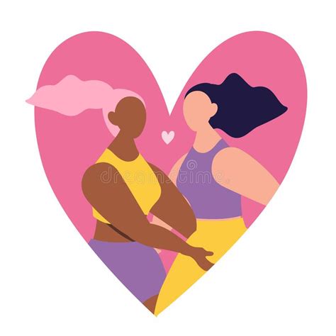 pop art illustration of a lesbian couple kissing stock illustration illustration of diversity
