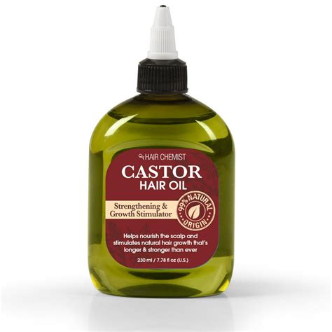 Hair Chemist Natural Castor Hair Oil 7 78 Oz