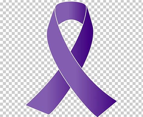 Awareness Ribbon Cancer Purple Ribbon Png Clipart Awareness