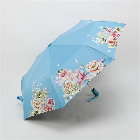 Buy Automatic Folding Flower Butterfly Umbrella Rain