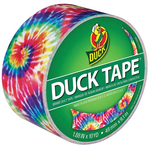 Duck Tape Patterned Duck Tape 188 X 10 Yds Love Tie Dye Walmart