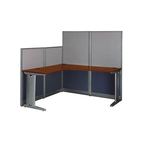 Bush Business Furniture Office In An Hour 65w X 65d L Shaped Cubicle